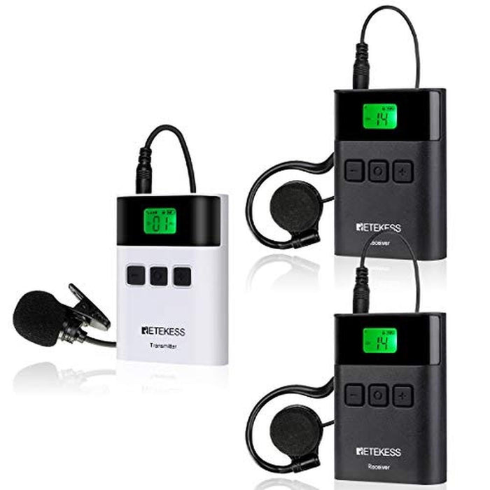 System Retekess: Retekess TT122 Church Translation System – Front View