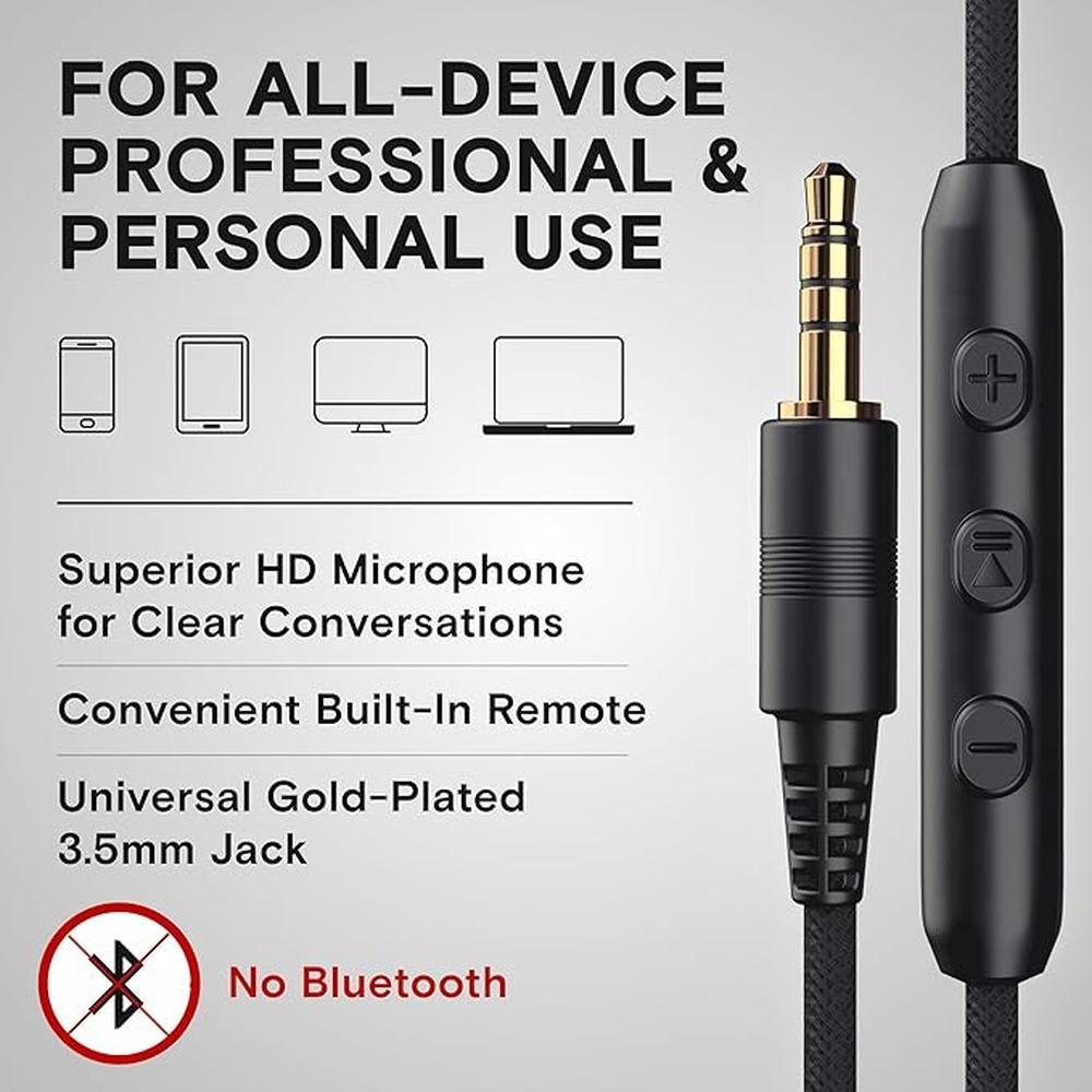 ARTIX CL750 Wired Headphones with Mic & Volume Control – Packaging