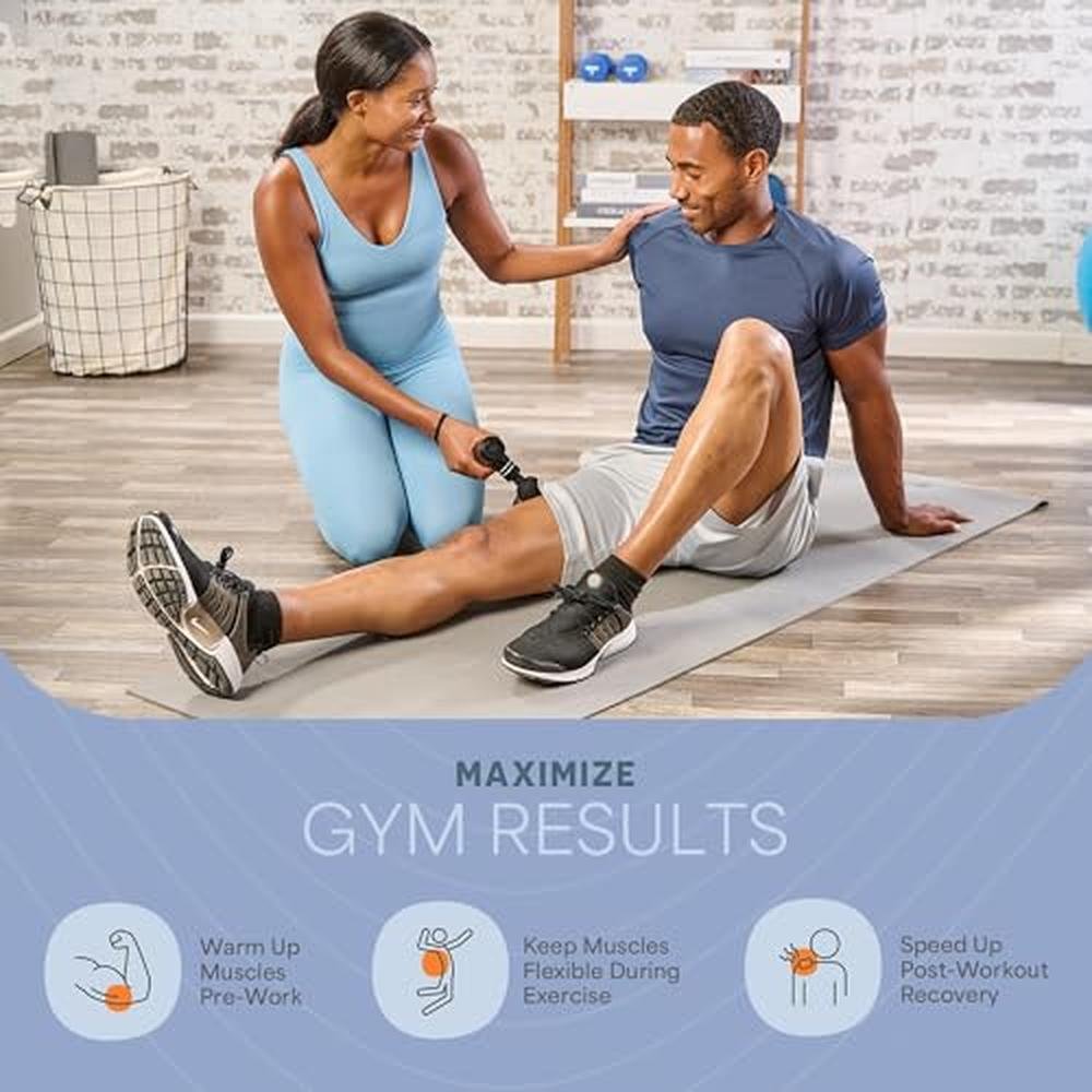 LifePro DynaMini: Percussion Massage Gun – Side View