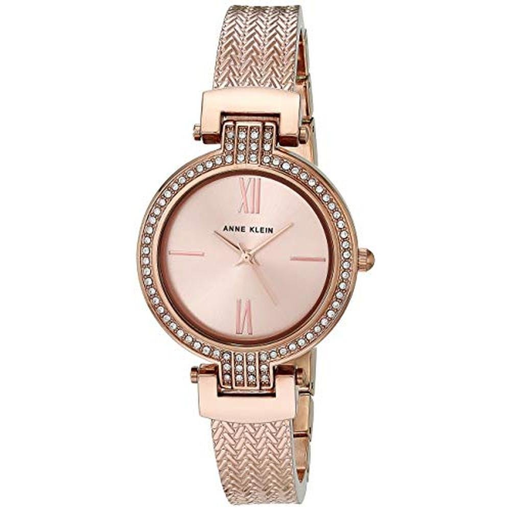 Luxury Anne Klein Women's Japanese Quartz Dress Watch with – Close-up Detail