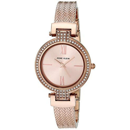 Luxury Anne Klein Women's Japanese Quartz Dress Watch with – Close-up Detail