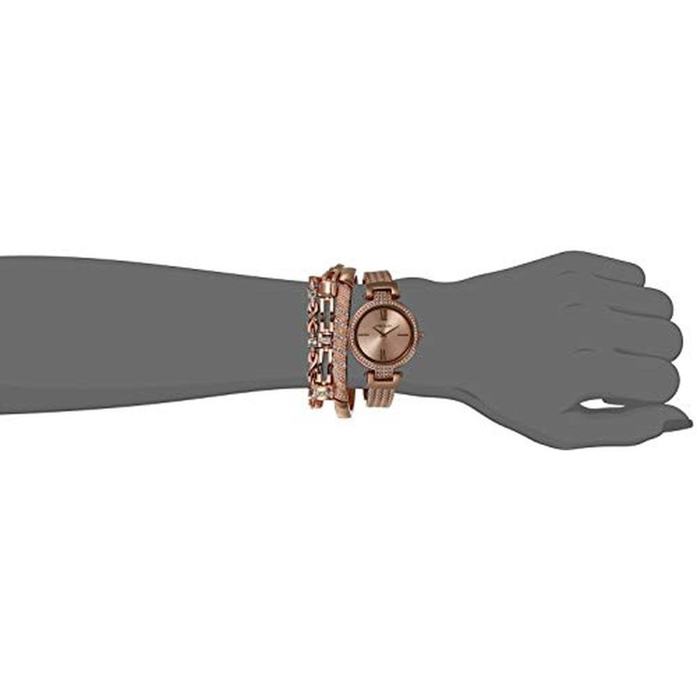 Luxury Anne Klein Women's Japanese Quartz Dress Watch with – In Use