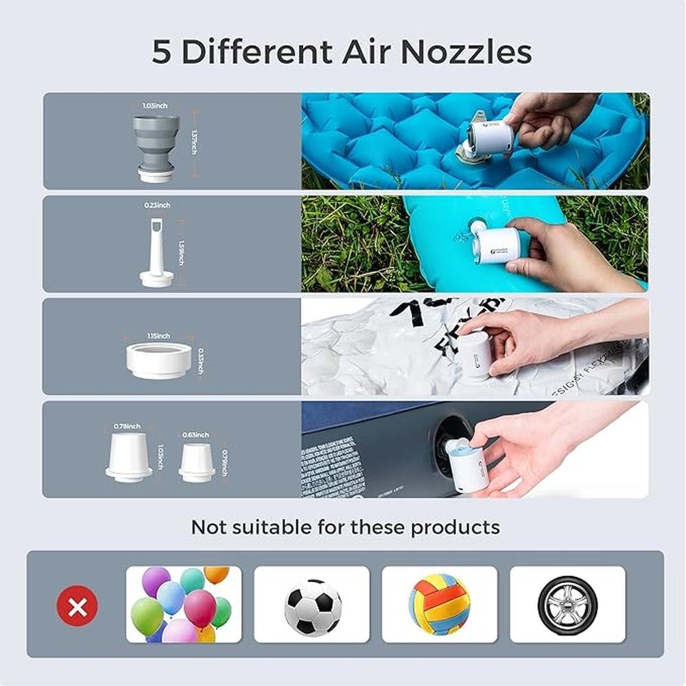 Air Flextailgear: FLEXTAILGEAR Tiny Portable Ultra-Mini Air – In Use