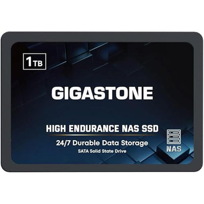 Gigastone 1TB NAS SSD Drive: High-Endurance TLC Storage – Front View