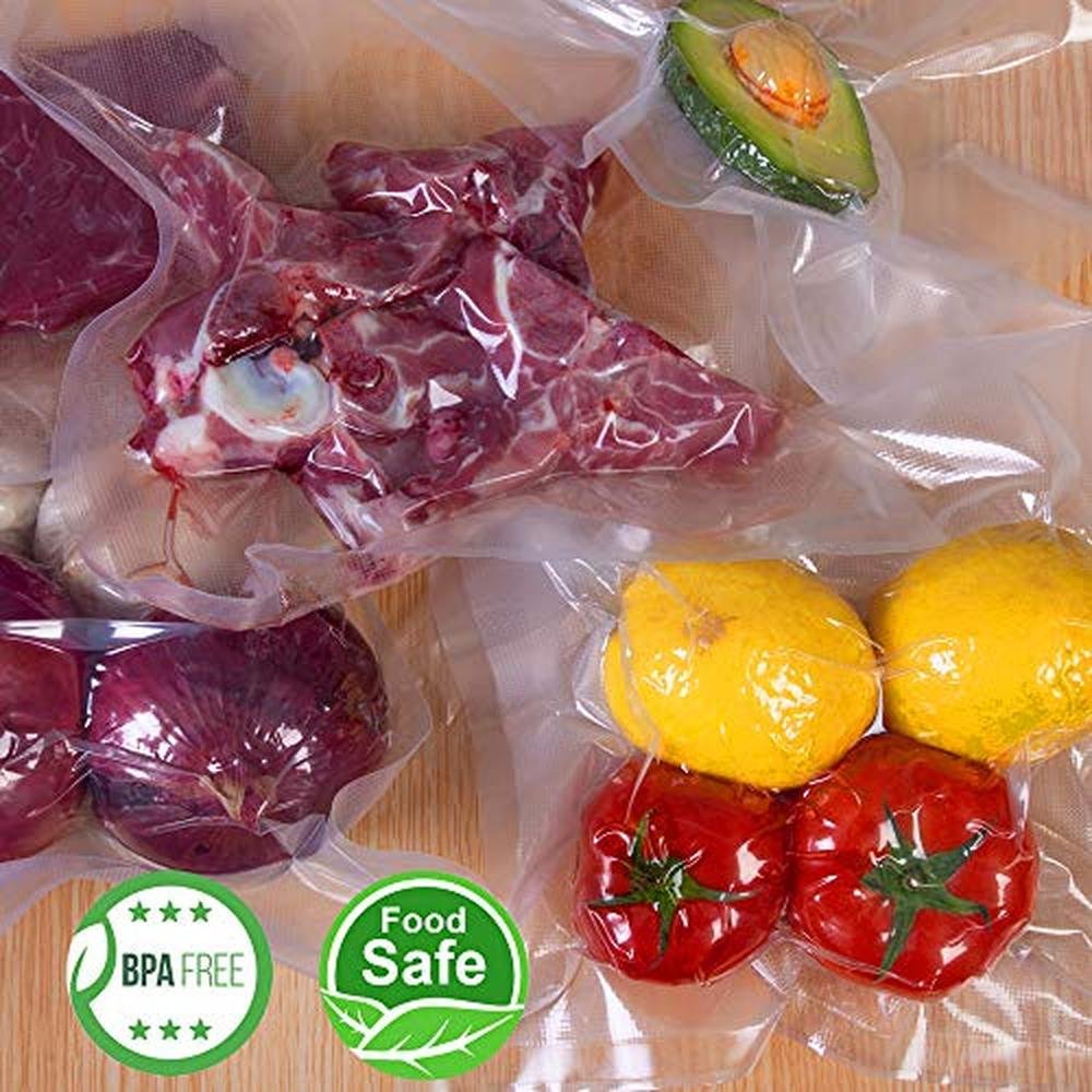 x20 4rolls: SurpOxyLoc 8 Pack Vacuum Sealer Bags Rolls – Close-up Detail