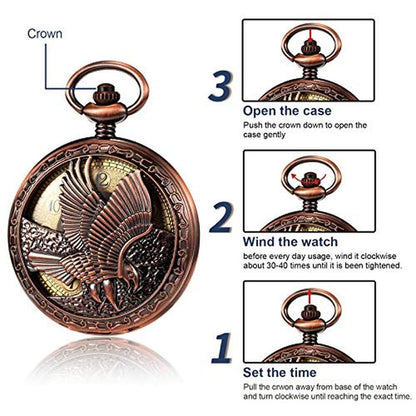 Treeweto Mechanical: Treeweto Eagle Arabic Numerals Dial – Close-up Detail