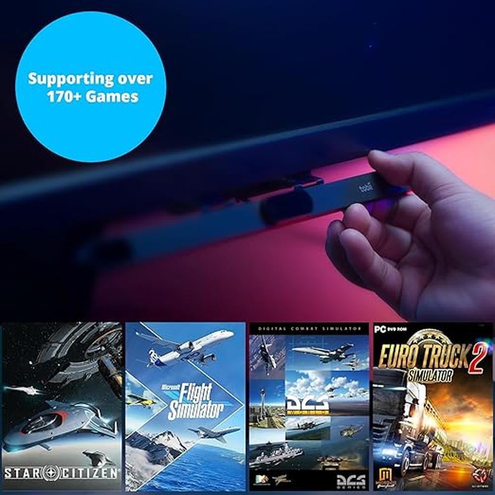 Eye Tracking: Tobii Eye Tracker 5 Advanced Head Tracking – Side View