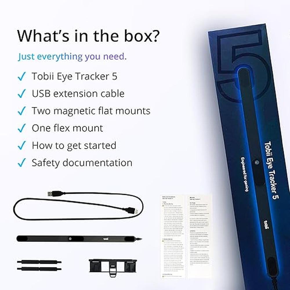 Eye Tracking: Tobii Eye Tracker 5 Advanced Head Tracking – Close-up Detail