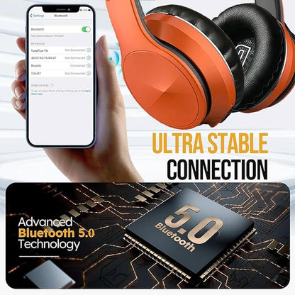 OYEALEX Active Noise Cancelling Over Ear Headphone – In Use