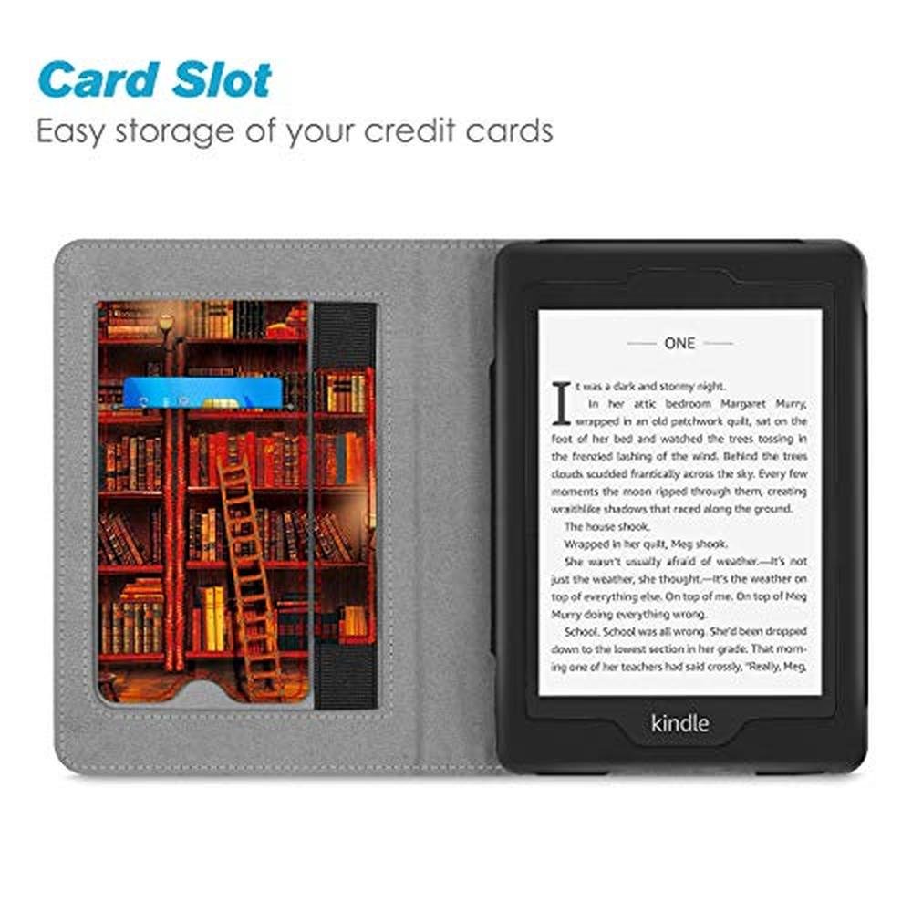 Kindle Paperwhite 2018: Fintie Stand Case – In Use