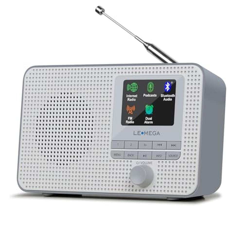 Radio LEMEGA: LEMEGA IR1 Portable WiFi Internet Radio FM – Front View