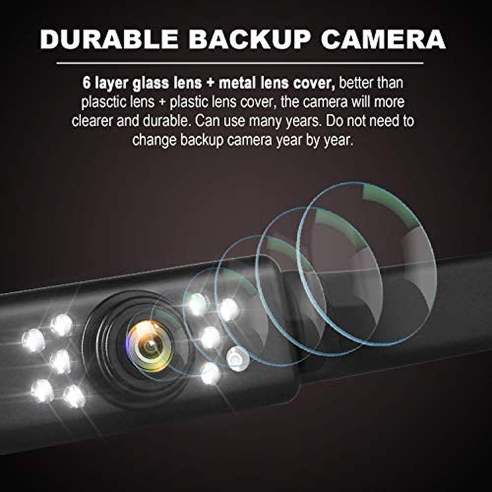 Rear Camera: Car Backup Camera HD Night Vision Rear View – Close-up Detail