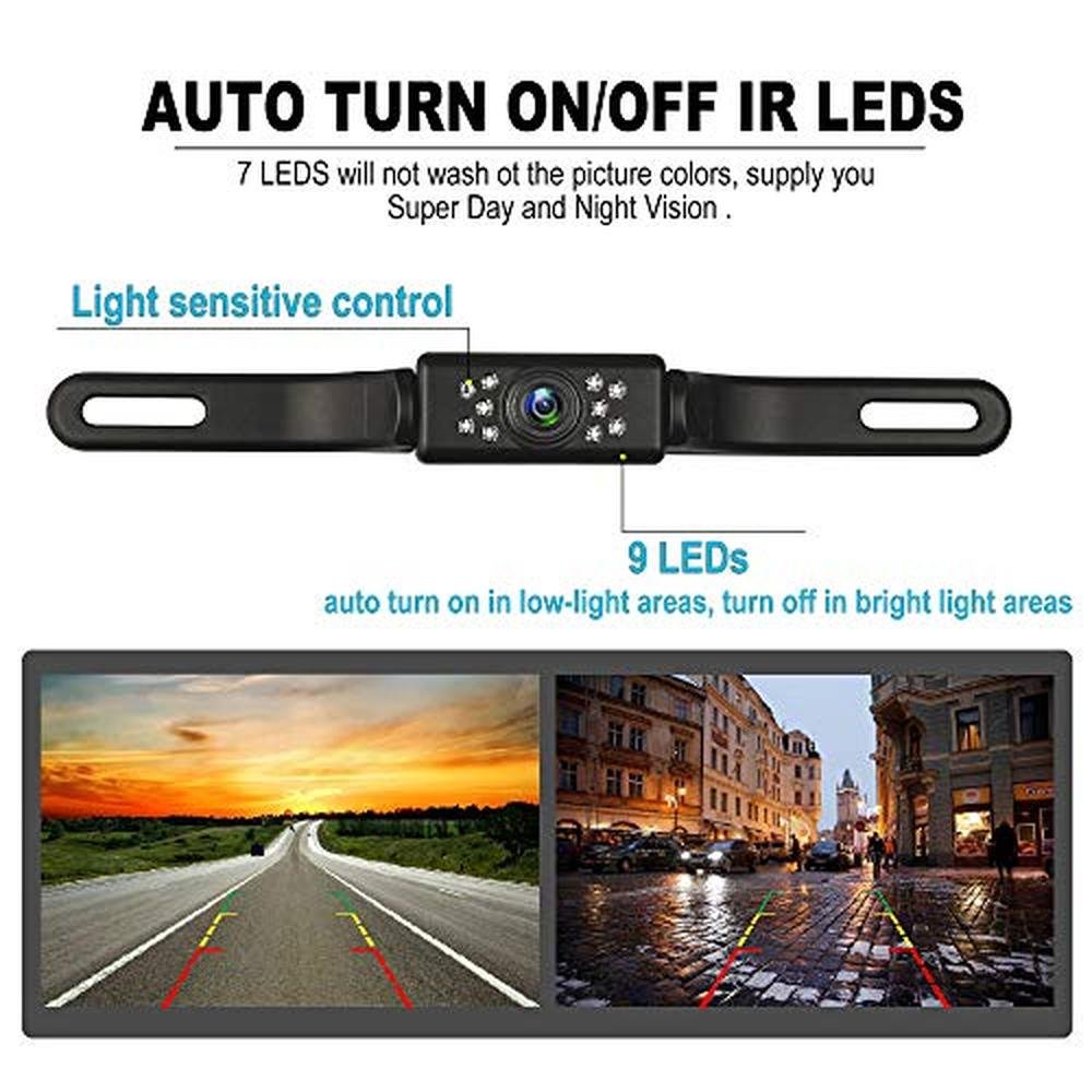 Rear Camera: Car Backup Camera HD Night Vision Rear View – In Use