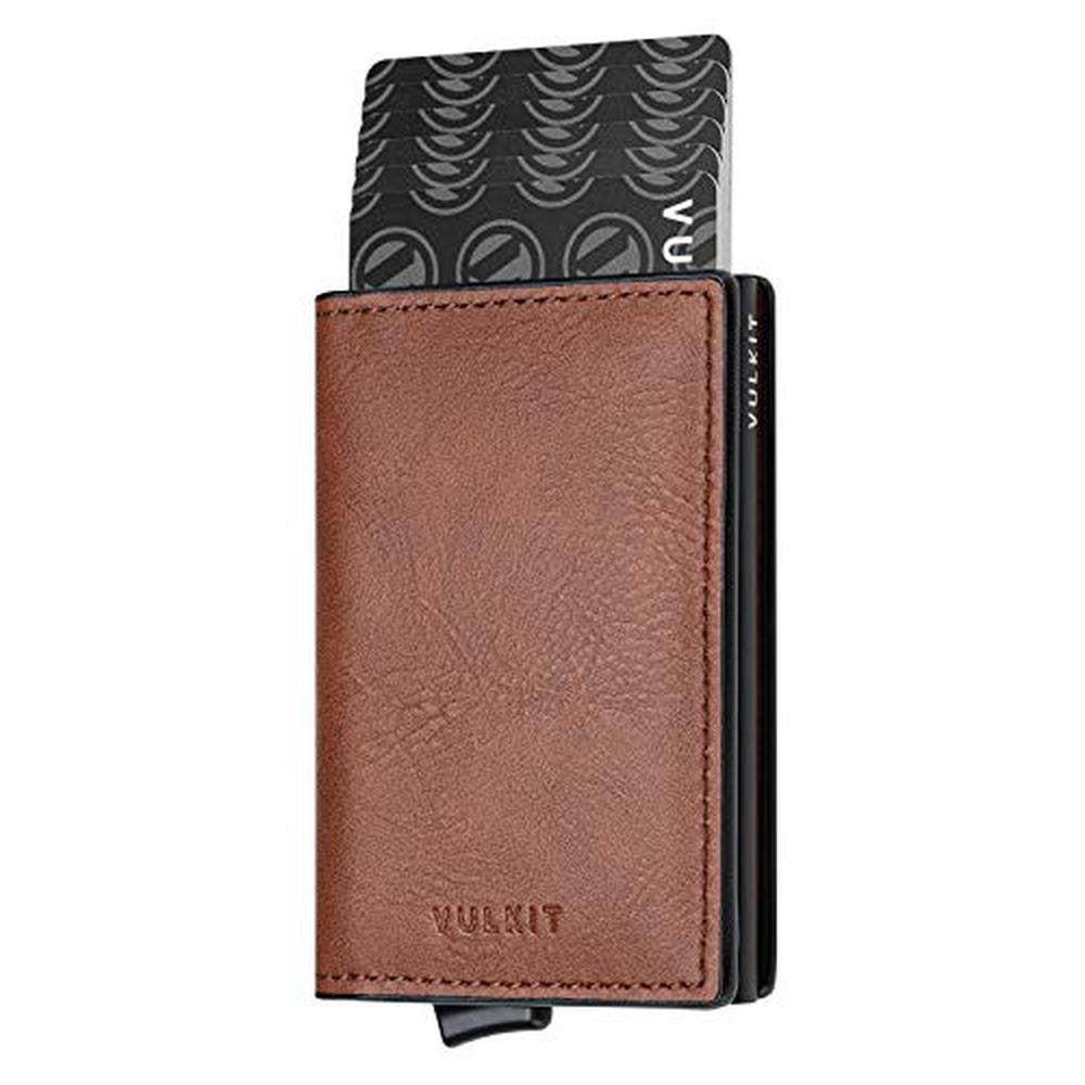 Vulkit Holder: VULKIT Card Holder Pop-Up Slim Wallet – Front View