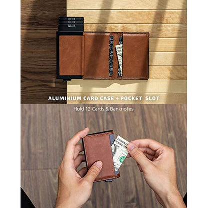 Vulkit Holder: VULKIT Card Holder Pop-Up Slim Wallet – In Use