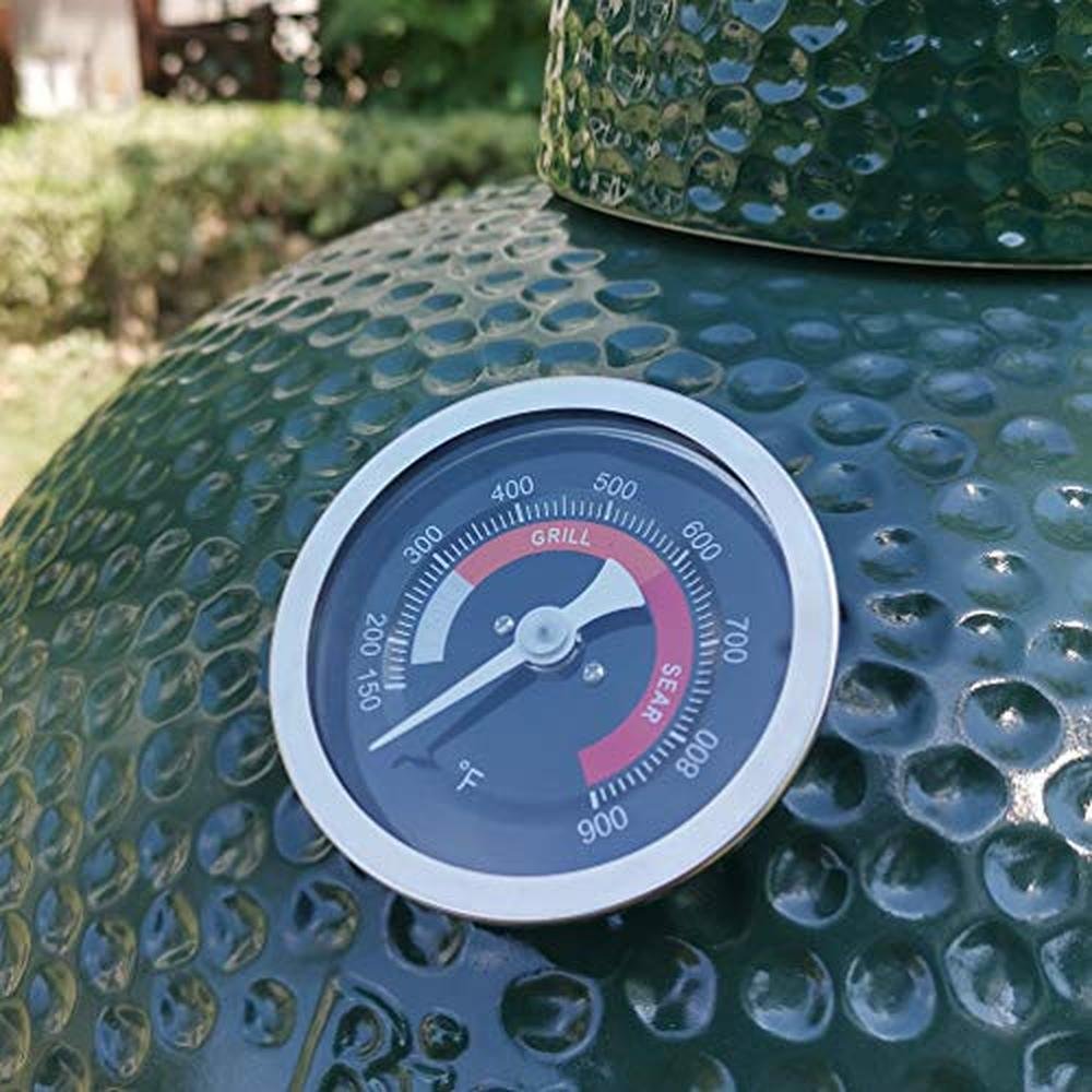 Big Green Egg Thermometer: DOLAMOTY Upgrade Replacement – Front View