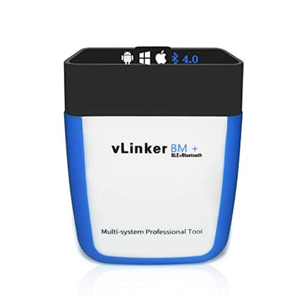 Vgate vLinker BM+ OBD2 Bluetooth Scanner for BMW/Mini – Front View