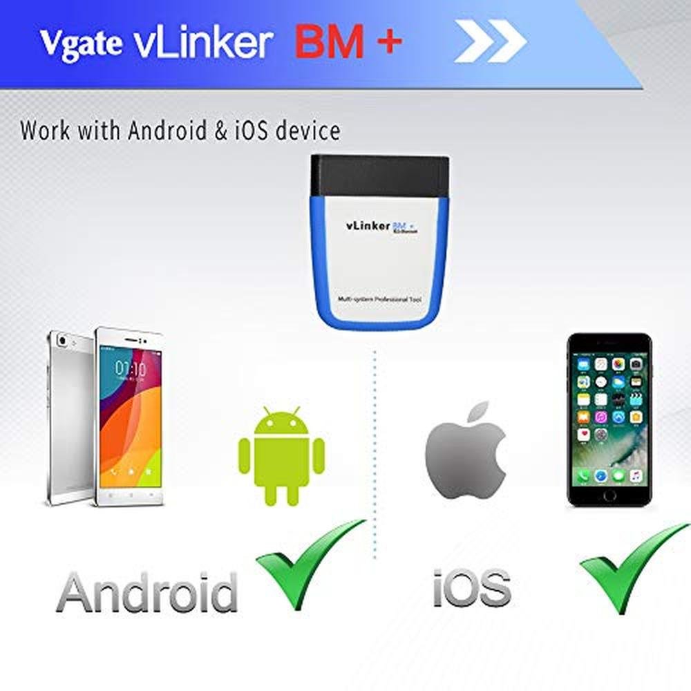 Vgate vLinker BM+ OBD2 Bluetooth Scanner for BMW/Mini – In Use