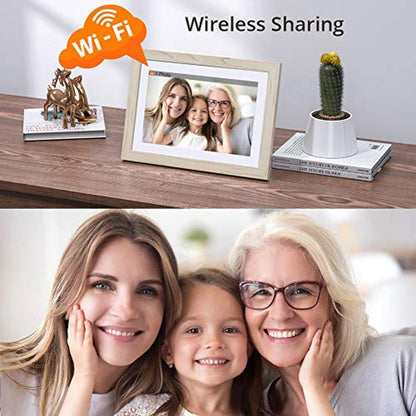Touch Digital: Dragon Touch Digital Picture Frame 10 Inch – Close-up Detail