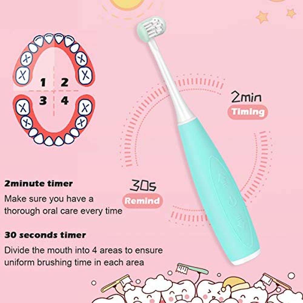 Premium Kids Sonic Toothbrush – Close-up Detail