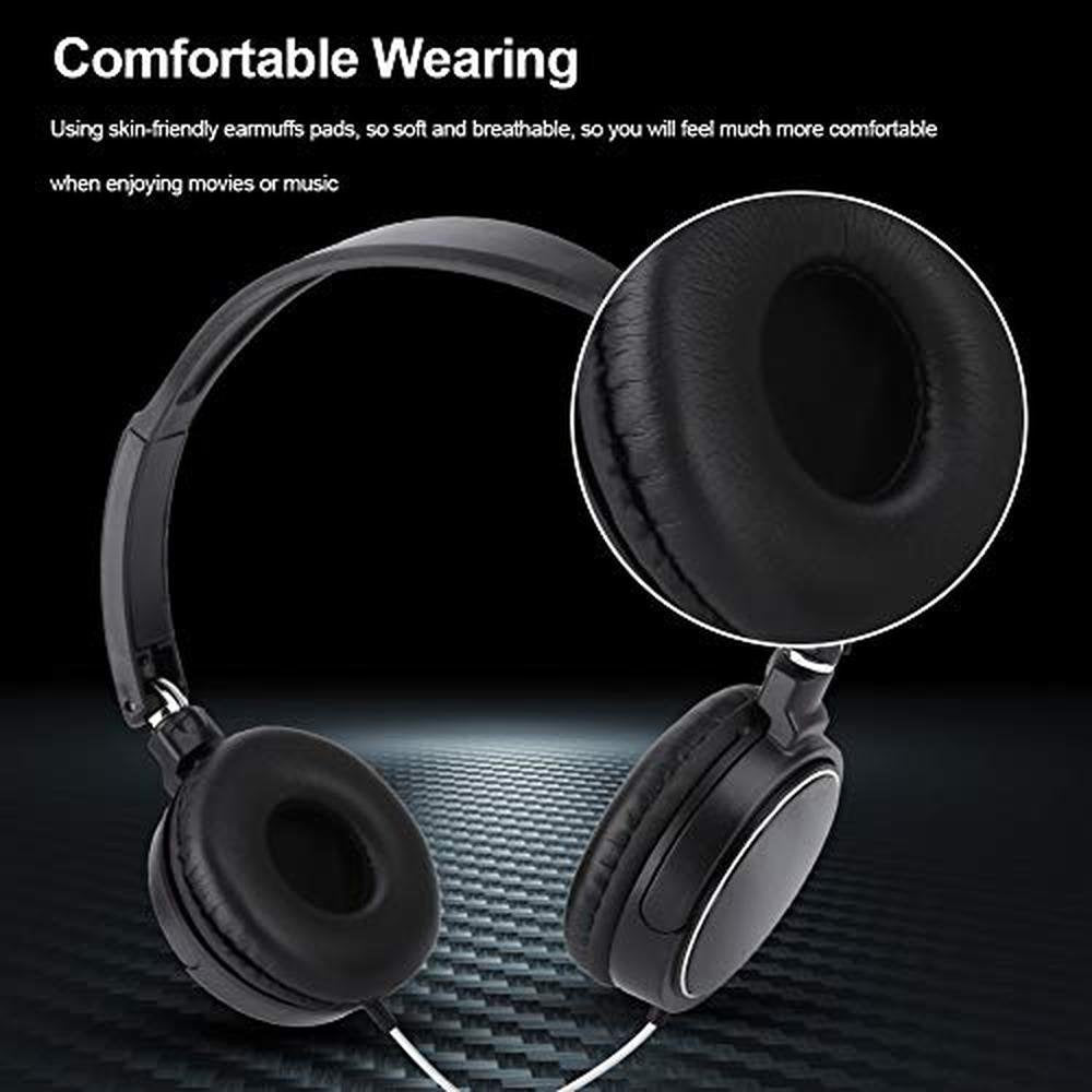 Liyeehao 93dB Portable Wired Headset – In Use