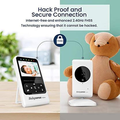 Babysense Two Camera System: Babysense V24R_2 Video Baby – Side View