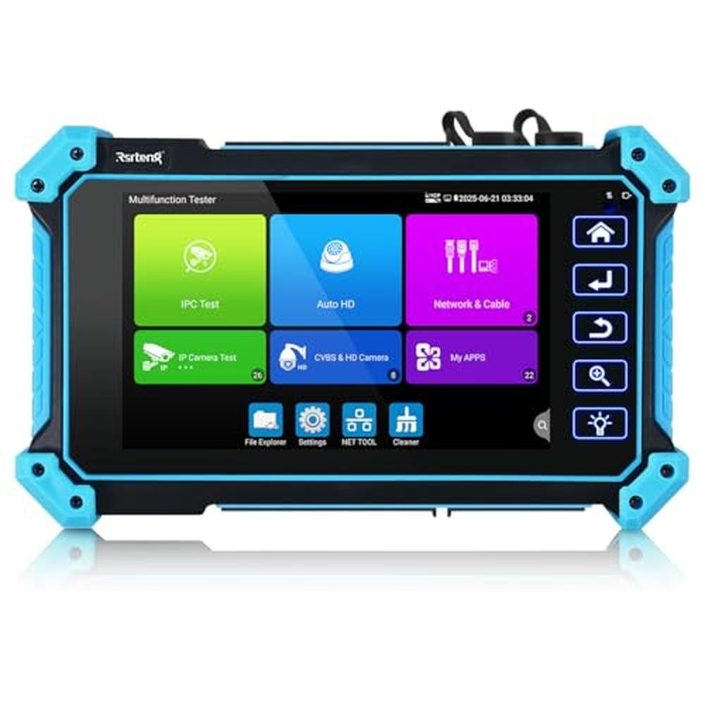 Camera Tester: Rsrteng IPC-5200 Plus 8MP AHD CVI TVI SDI – Front View