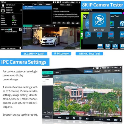 Camera Tester: Rsrteng IPC-5200 Plus 8MP AHD CVI TVI SDI – Close-up Detail