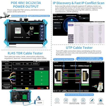 Camera Tester: Rsrteng IPC-5200 Plus 8MP AHD CVI TVI SDI – Packaging