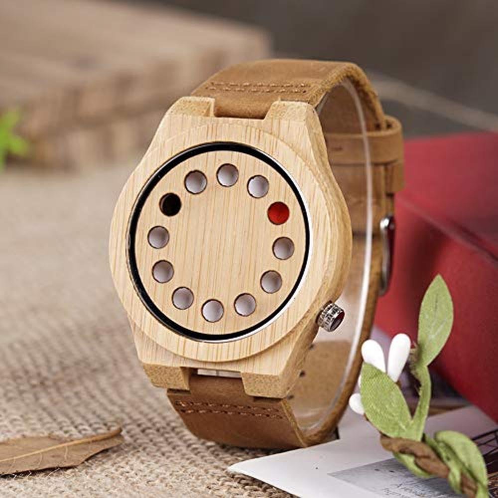 BOBO BIRD Men's Bamboo Wooden Watch – Packaging