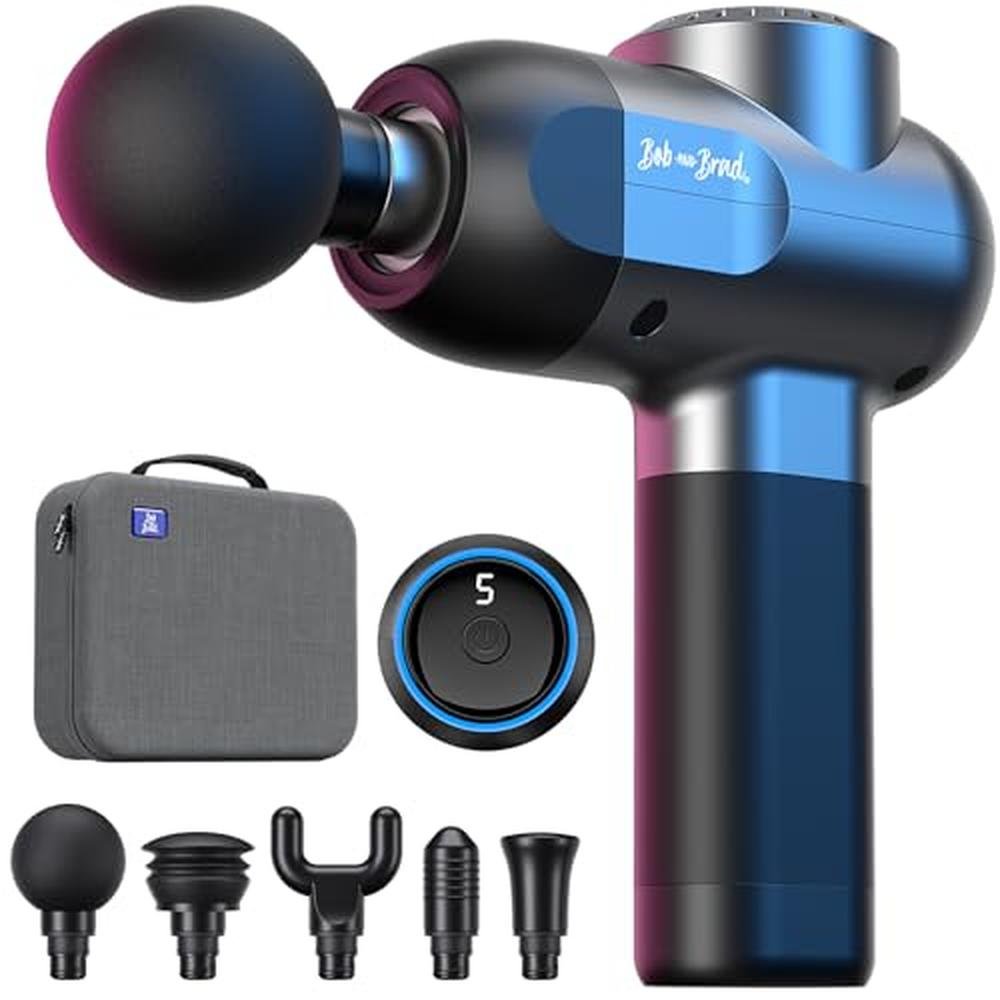 Gun Massager: BOB AND BRAD C2 Deep Tissue Percussion – Front View