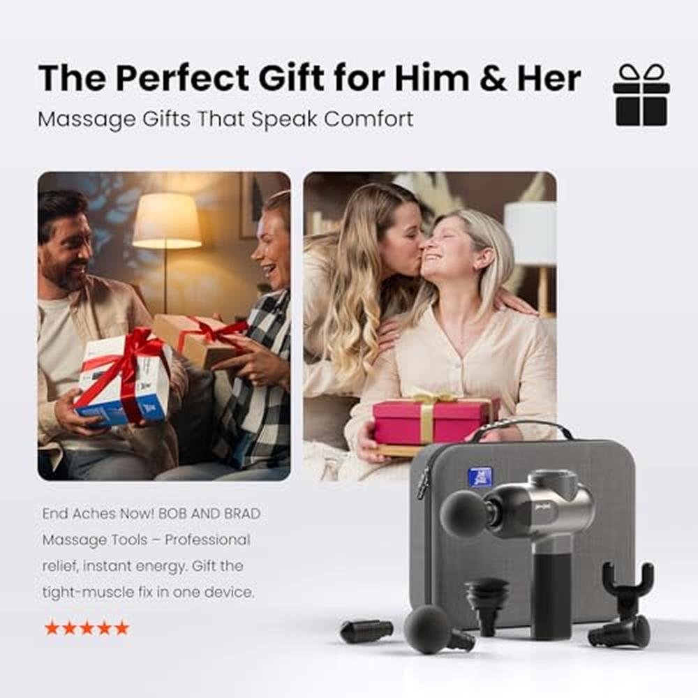 Gun Massager: BOB AND BRAD C2 Deep Tissue Percussion – In Use