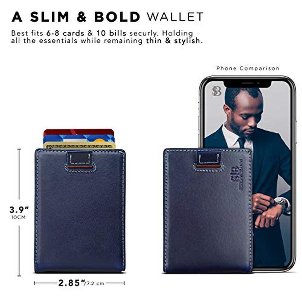 Wallet Money: SERMAN BRANDS RFID Blocking Slim Money Clip – In Use