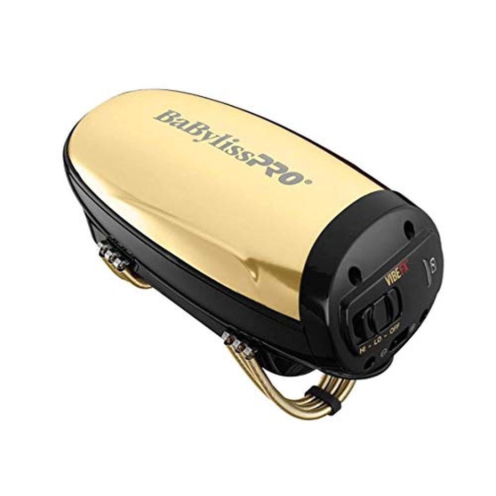 BaBylissPRO GOLDFX Cord/Cordless Massager – Front View