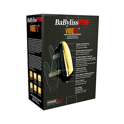 BaBylissPRO GOLDFX Cord/Cordless Massager – Close-up Detail