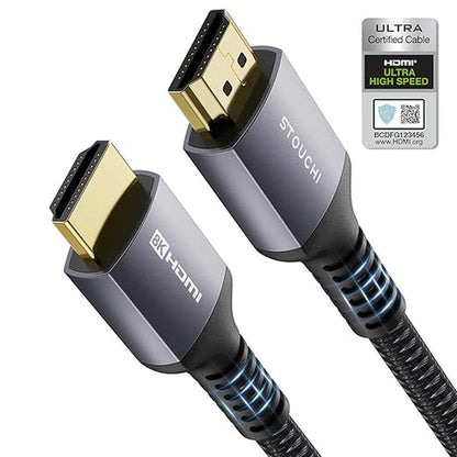 Cable Stouchi: Stouchi 10K 8K HD HDMI 2.1 – Front View
