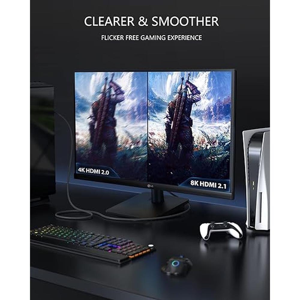 Cable Stouchi: Stouchi 10K 8K HD HDMI 2.1 – In Use