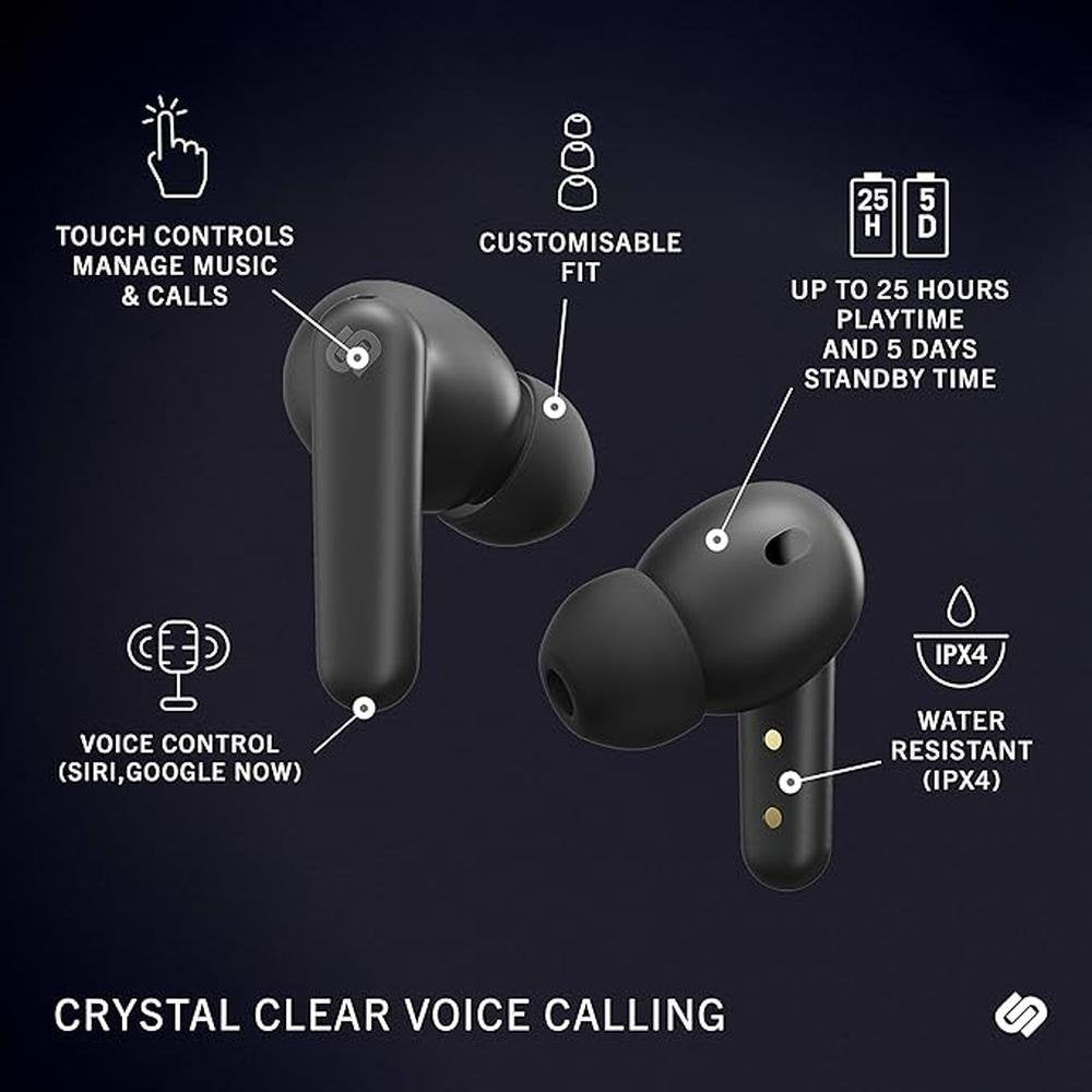 Urbanista True Wireless Earbuds Headphones with Active – Side View