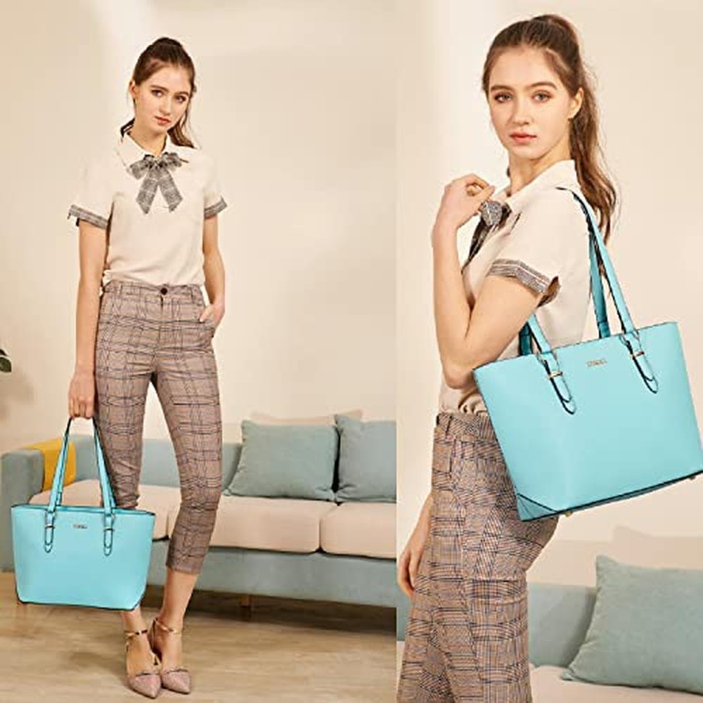 Purses Yzaoll: YZAOLL Large Tote Shoulder Bags Top Handle – Side View