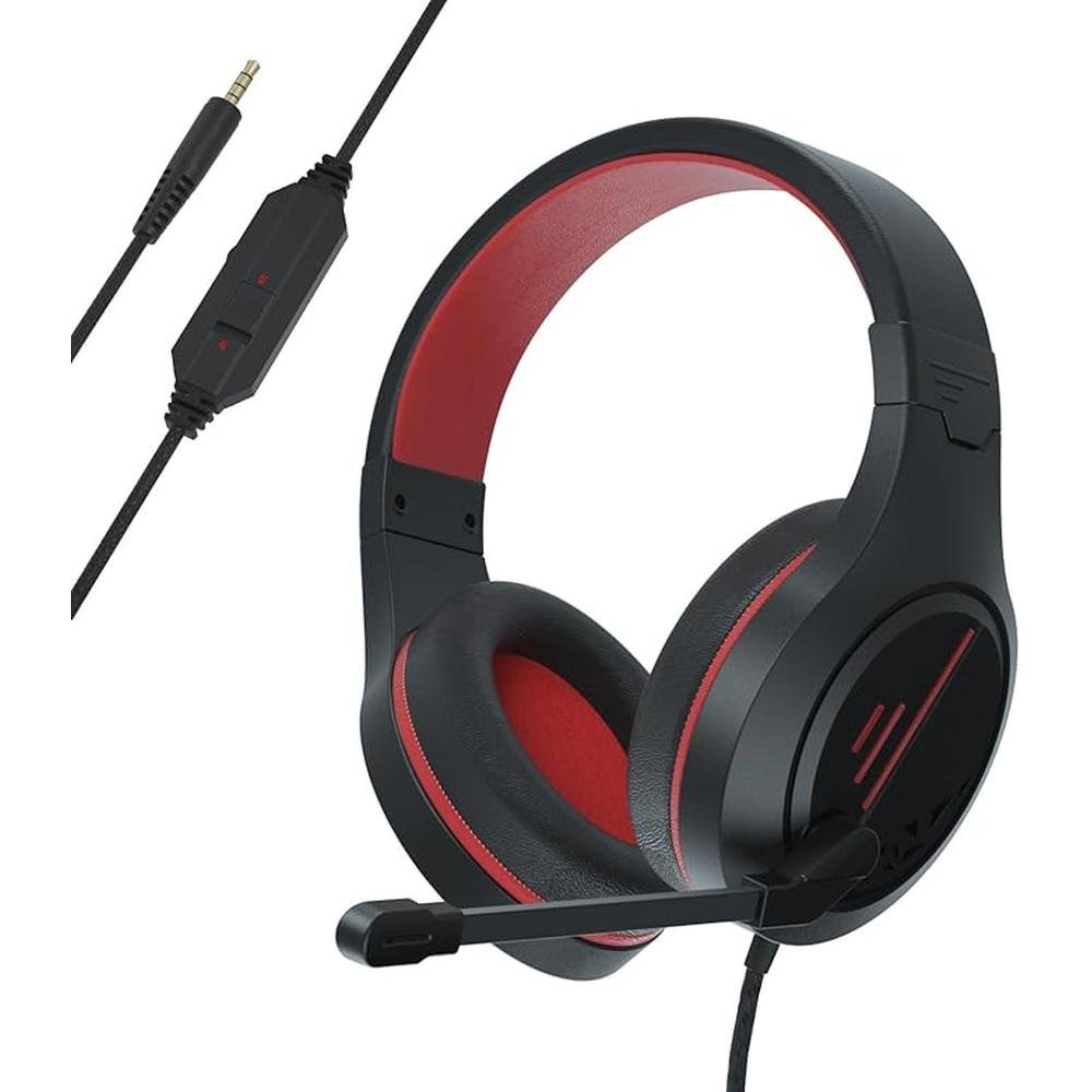 Anivia MH601 Headphones with Microphone Wired Headset with – Close-up Detail