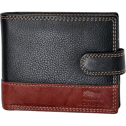 Morucha Wallet: Morucha M75 Luxury RFID Blocking Wallet – Front View
