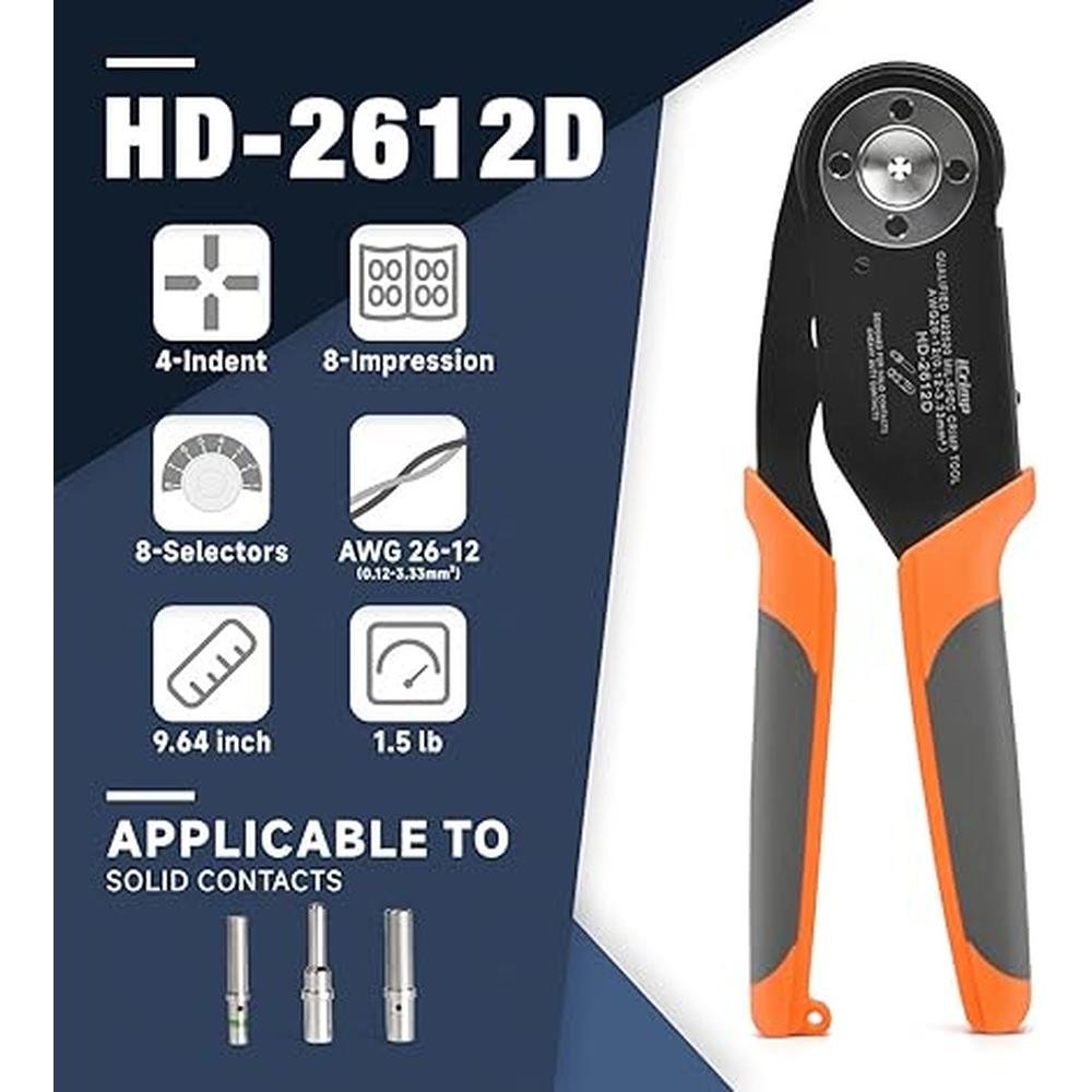 Icrimp Deutsch Crimper Tool Kit – Side View
