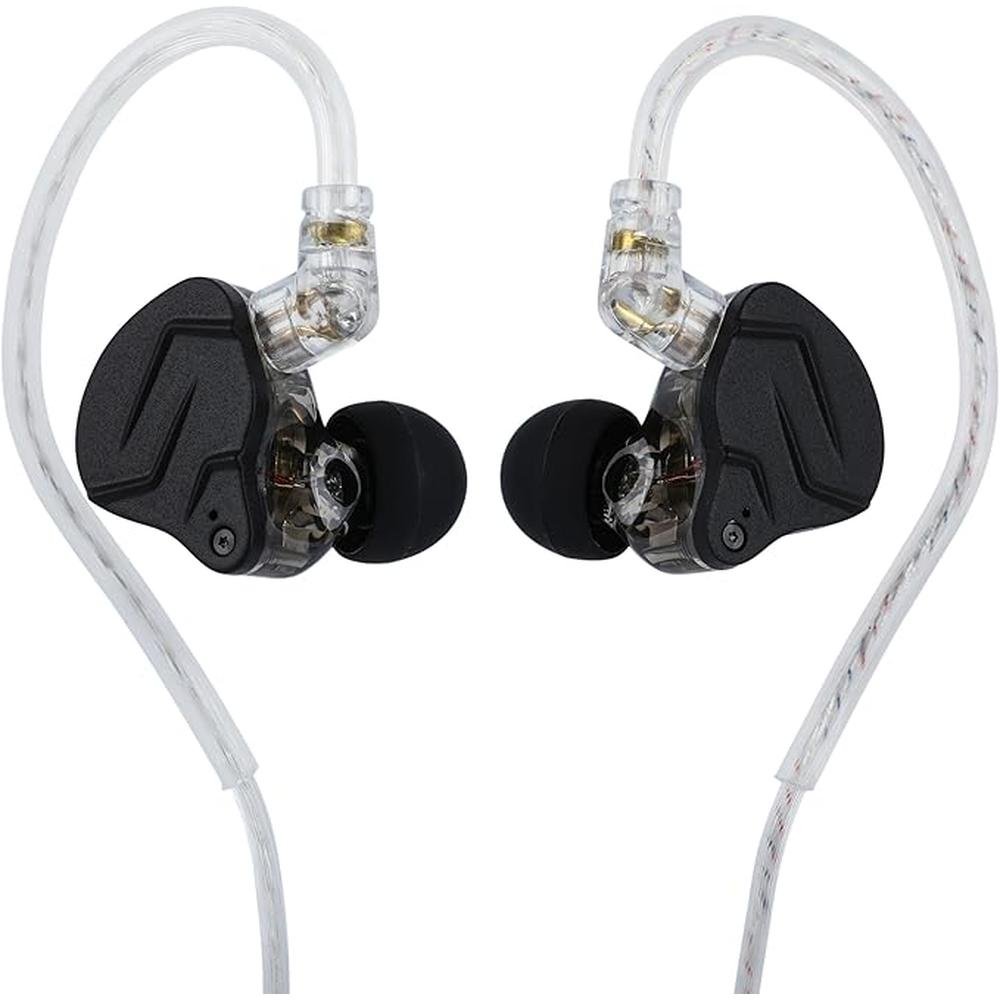 Linsoul KZ ZSN PRO X Dual Driver 1BA+1DD Hybrid Metal – Front View