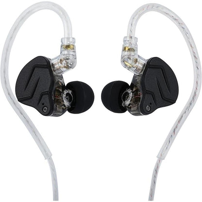 Linsoul KZ ZSN PRO X Dual Driver 1BA+1DD Hybrid Metal – Front View