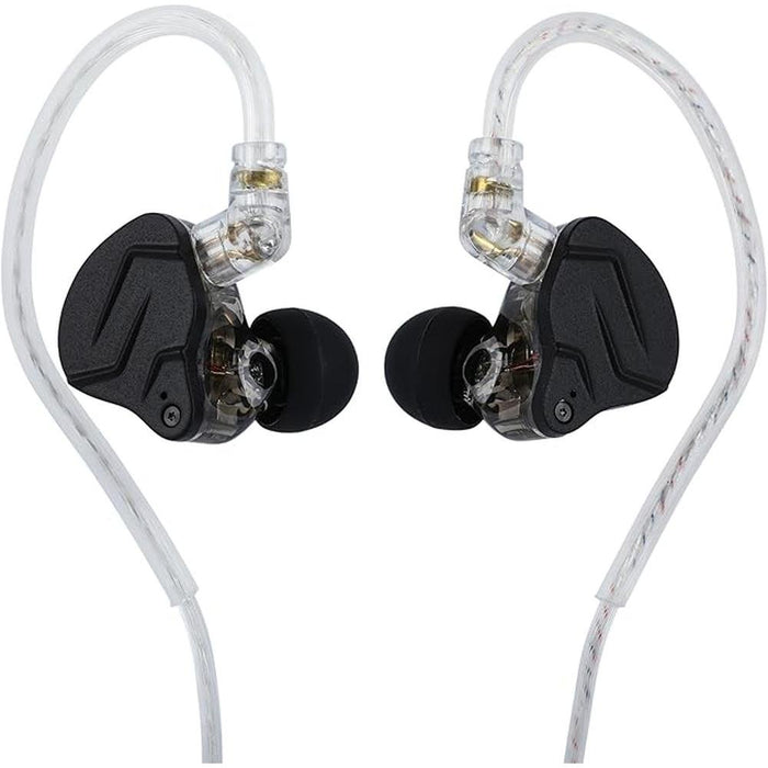Linsoul KZ ZSN PRO X Dual Driver 1BA+1DD Hybrid Metal – Front View
