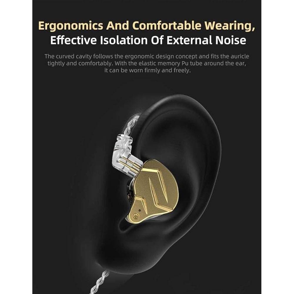 KZ ZSN PRO X HiFi in Ear Monitor IEM Headphones – In Use