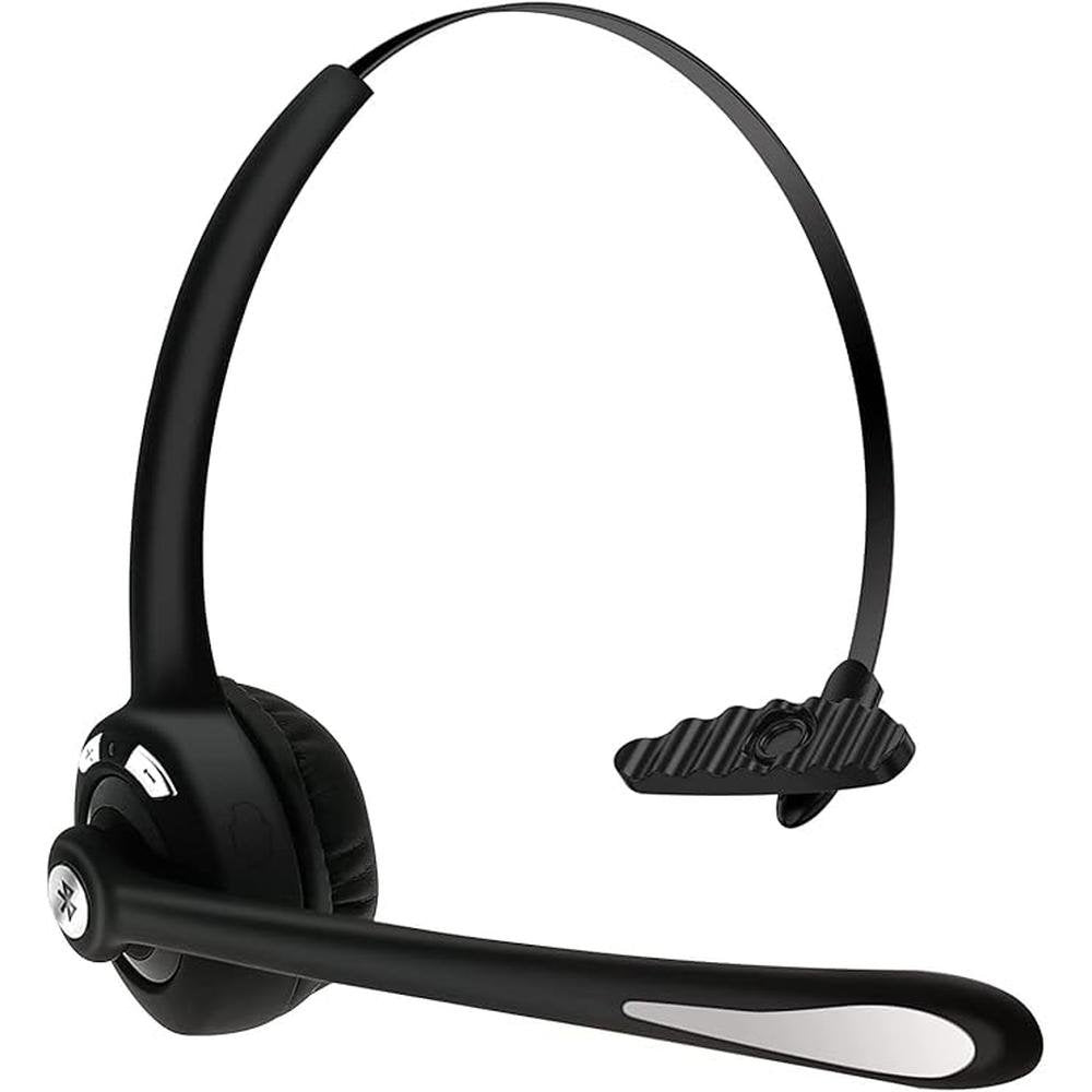 Trucker Bluetooth Headset with Microphone – Front View