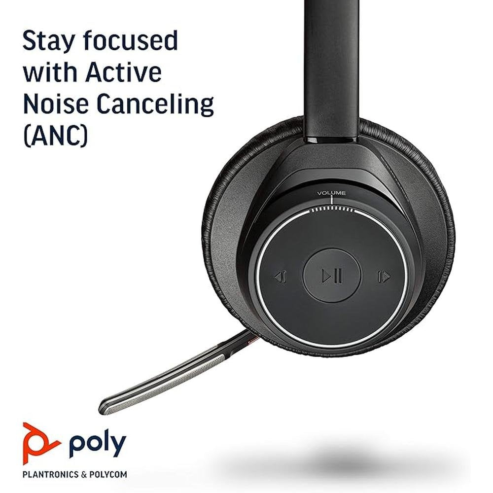 Plantronics Voyager Focus Uc B825 USB-C Ww – Close-up Detail