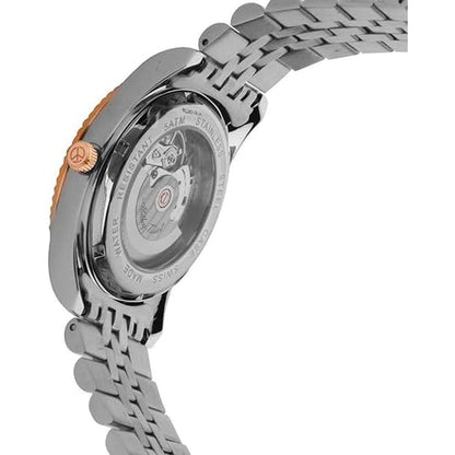 Mathey-Tissot: Mathy III Automatic Men's Watch H1810ATRN – Close-up Detail