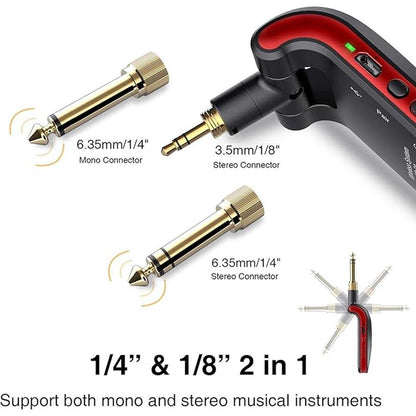 Wireless Guitar System: Digital Wireless Guitar System with – Side View